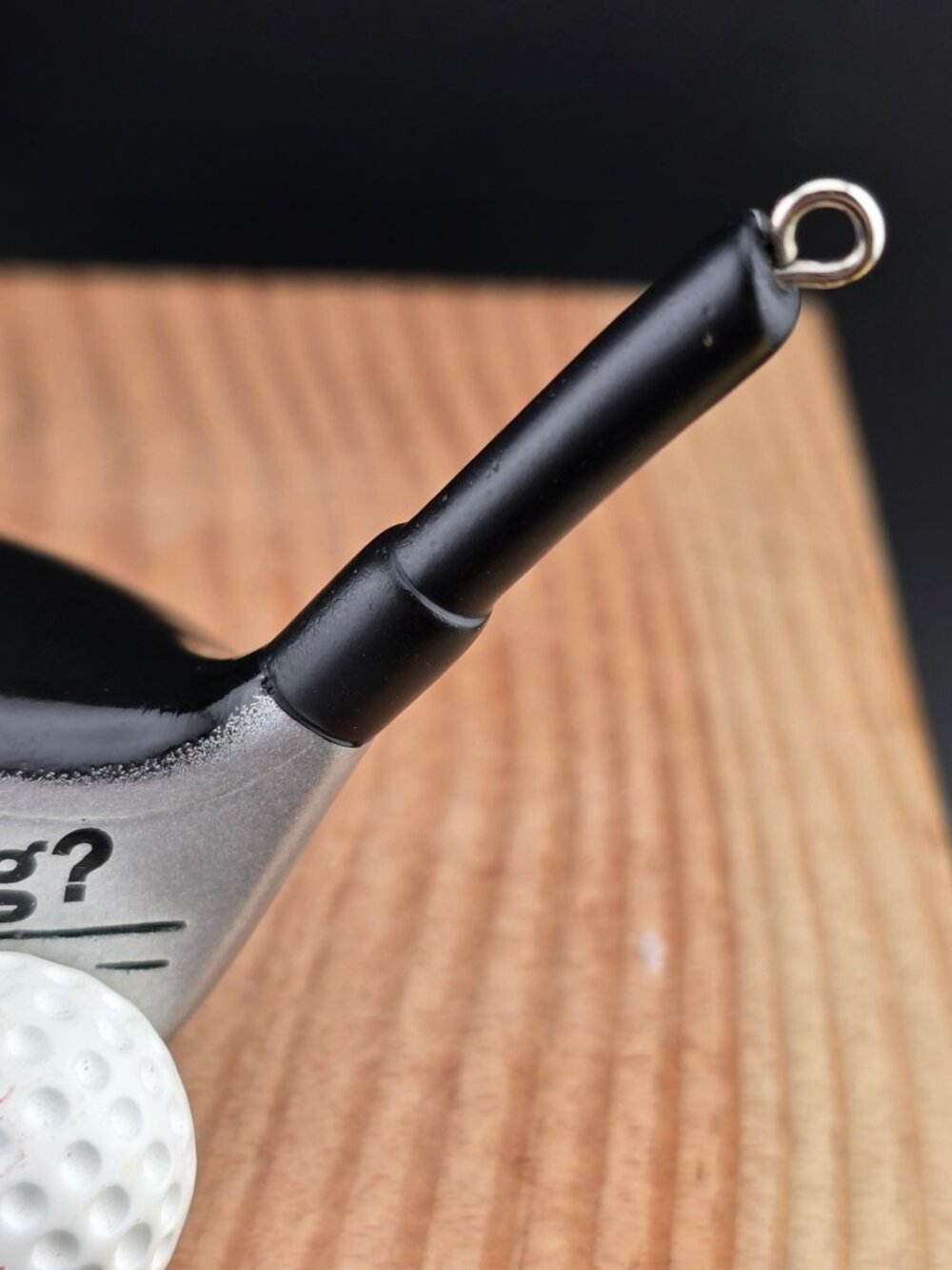 Hallmark How's My Driving Ornament Golf Club and Ball 3.5" - Picture 4 of 9